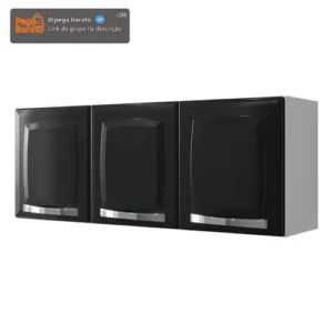 Armário Para Cozinha 3 Portas Rose Itatiaia Af - Imagem 1