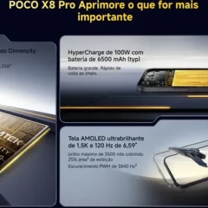 Poco X8 Pro 512gb 12gb Ram Original Lancamento Global C/ Nfc - Imagem 6