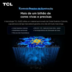 Smart Tv 65 4k Qled 65p7l Google Tv Até 120hz Dolby Vision - Imagem 5
