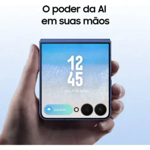Samsung Galaxy Z Flip7 5G 256GB 12GB RAM, Galaxy AI Preto - Imagem 4