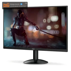 Monitor gamer Aoc Série B30 21.5'' Full Hd Gaming 120hz 1ms 22b30hm23 cor preto - Imagem 1