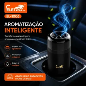 Eletromex Perfume Para Casa Banheiro Carro Gel Um Aroma Leve, Doce E Encantador Aroma Fresco De Frutas E Ervas Limão Aromáticas - Imagem 3