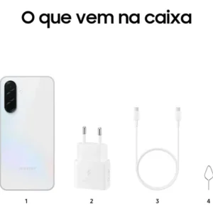 Smartphone Samsung Galaxy A36 5G 128GB 6GB RAM Câmera Tripla de até 50MP Selfie de 12MP IP67 Super AMOLED 6.7'' NFC Recursos AI Android e Segurança Snapdragon - Branco - Imagem 10