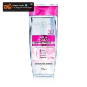 Água Micelar Solução De Limpeza 5 Em 1 L'oréal Paris Todos Os Tipos De Pele - Imagem 1