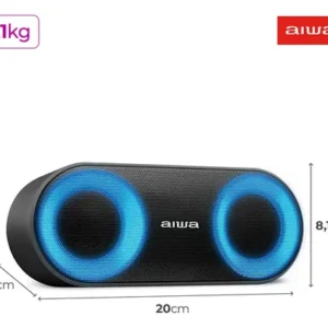 Caixa De Som Speaker Aiwa AWS-SP-01 Bluetooth Cor Preto - Imagem 11