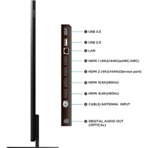 Smart TV TCL 75 Polegadas QLED Mini LED 4K A400M WiFi Bluetooth Google TV HDR10+ 144 Hz VRR 75A400M - Imagem 8