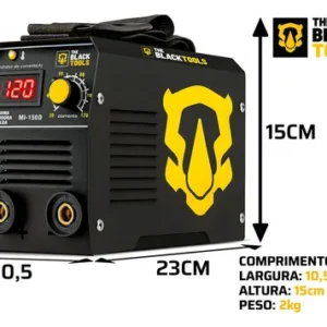 Máquina Solda Inversora Eletrodo 120a Mma/tig Elétrica 220v - Imagem 5
