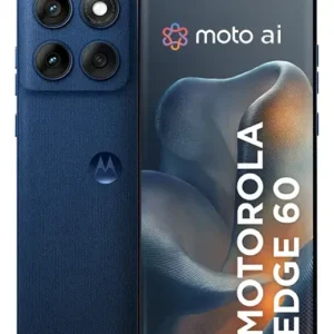 Smartphone Motorola Edge 60 5g - 512gb 24gb (12gb Ram+12gb Ram Boost) Tela Quad-curve Moto Ai 50mp Sony Camera Ultrarresistencia Militar Ip68 + Ip69 - Azul Marinho - Imagem 1