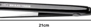 Chapinha Prancha Mq Mini Black Titanium Profissional Bivolt Preto - Imagem 4