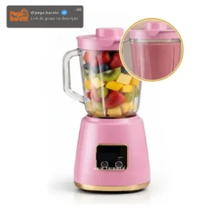 Mini Liquidificador Portatil Sem Fio 10 Laminas 600ml - Imagem 1