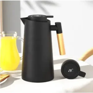 Garrafa Térmica 1 Litro Com Termômetro Led Para Chás / Café - Imagem 3