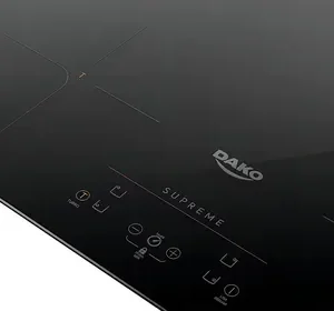 Cooktop de Indução 4 Bocas Dako Supreme Preto com Trava de Segurança 220V - Imagem 3