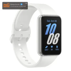 Samsung Galaxy Fit3 Pulseira Esportiva Prata - Imagem 1