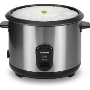 Panela De Arroz Elétrica 10 Xícaras 1.8 Litros Prateado - Imagem 2