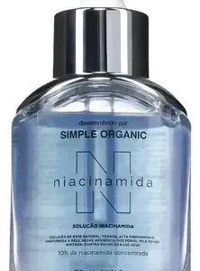 Kit 2 Sérum Niacinamida Solução Facial 30ml Simple Organic - Imagem 3
