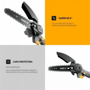 Motosserra de sabre 6 Wap K21 S01 a bateria - Imagem 10