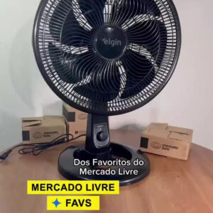 Ventilador De Mesa Elgin Breeze Air Preto 40cm 7 Pás - Imagem 2
