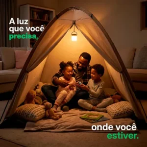 Lampada Led Solar Recarregável Camping Usb Pesca Jardim Lampiao Viagem Several - Imagem 6