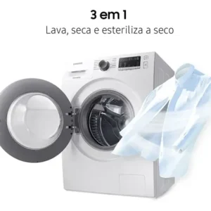 Lava E Seca Samsung Wd11m Com Digital Inverter Branca 11kg Cor Branco - Imagem 3