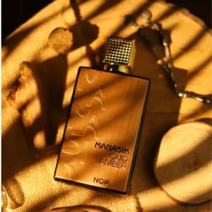 Perfume Manasik Oud Amber Noir 100ml Eau De Parfum Masculino - Imagem 6