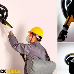 Lixadeira Teto E Parede Telescópica Profissional Com Led E Saco Coletor The Black Tools Btl750 750w - Imagem 10