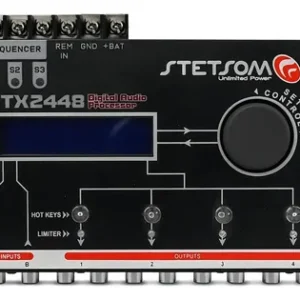 Processador de Áudio Digital Automotivo Stetsom STX2448 com Crossover e Equalizador - Imagem 12