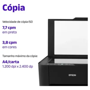 Impressora multifuncional cor Epson EcoTank L3250 - Imagem 8