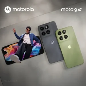 Smartphone Motorola Moto G67 5g - 256gb 12gb (4gb Ram + 8gb Ram Boost) Camera 50mp Sony Lytia 600, Tela 1.5k Extreme Amoled 120hz, Ultrarresistente - Chumbo - Imagem 3