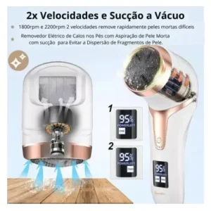 Lixa Elétrica Benedita MT 510 6W USB para Calos e Pedicure - Imagem 12