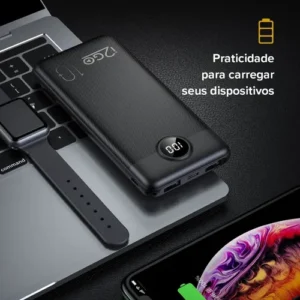 Carregador Portátil Power Bank Turbo i2GO 10000mah 20w Com Display Digital - Imagem 7