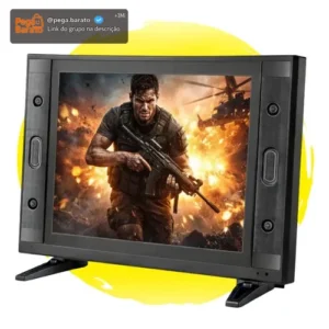 Monitor Tv Led 17 Hd Hdmi Usb Com Conversor Digital Isdbt - Imagem 1