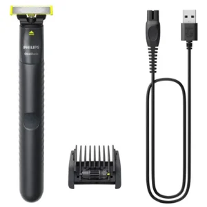 Barbeador e Aparador Elétrico Philips OneBlade com Pente 5 em 1, Sem Fio e À Prova D'Água - QP1425/10 - Imagem 3