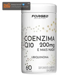 Coenzima Q10 200mg Pura Alta Concentração 60 Cápsulas - Forged Nutrition - Imagem 1