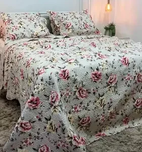 Kit Colcha Cobre Leito 3 Peças Dupla Face Casal Queen King - Imagem 2