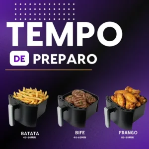 Air Fryer 24v 3l Portátil Para Caminhão 250w - Imagem 5