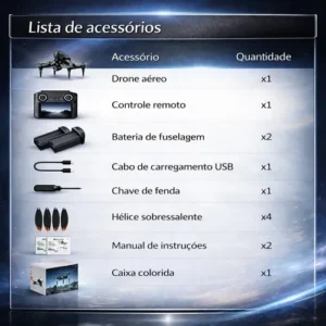 Drone Profissional Popsy H34 Pro 4K com Câmera Dual e GPS - Imagem 6
