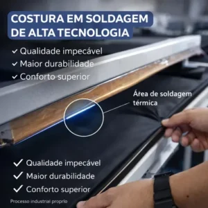 Colchonete Academia 90x40x2cm Treino Em Casa Funcional - Imagem 6