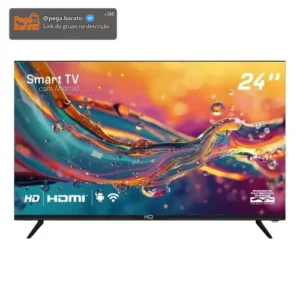 Smart Tv Hq 24 Led 3 Hdmi 2 Usb Wi-fi Android Hqs24nkhm - Imagem 1