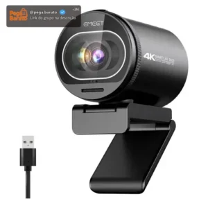 EMEET S600 4K Webcam 1080P 60Fps Camera Para Pc Streaming Con Microfone Automático Full HD Videoconferencia - Imagem 1