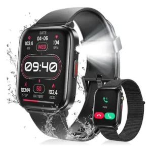 Smartwatch NOVANTE HT 1288 tela de 1.83" com pulseira de silicone - cor preto - Imagem 1
