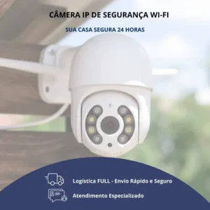 Câmera Ip A8 App Icsee Infravermelho Prova D'água Externa Wifi Hd Cor Branco - Imagem 8