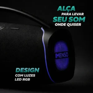 Caixa De Som 300w Bluetooth Potente Original Imenso X41a - Imagem 4