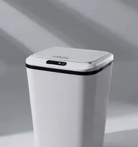 Lixeira Automática Sensor Inteligente Recarregável USB para Escritório e Casa - Imagem 2