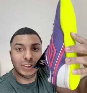 Chuteira Futsal Umbro Furious Masculina Futebol Salão - Imagem 2