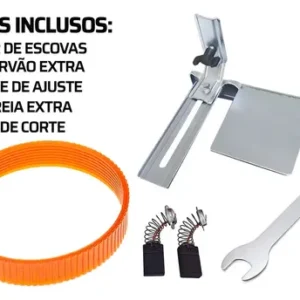 Plaina Elétrica Manual Para Madeira Bfp780 The Black Tools 780w 16500rpm - Imagem 8