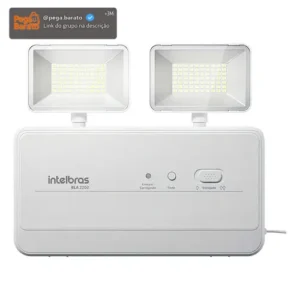 Bloco De Iluminação Autônomo Bla 2202 Branco Intelbras - Imagem 1
