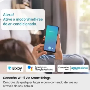 Ar Condicionado Samsung Windfree Ai Pro Inverter 12.000 Btus Quente e Frio R-32 - Imagem 7