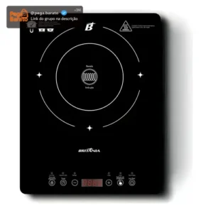 Cooktop de Indução Britânia Portátil Painel Touch BCTE10A - Imagem 1