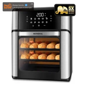Fritadeira Air Fryer Forno Oven 12L, Mondial, 2200W - AFON-12L-BI - Imagem 1