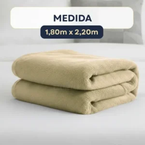 Cobertor Mantinha Microfibra Casal Manta Antialérgica Lisa Super Macia 1,80 X 2,20 Premium Cor Cáqui - Imagem 7
